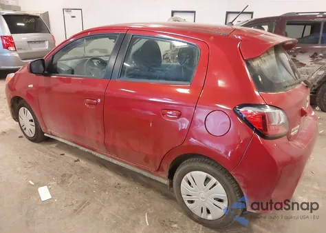 2024 Mitsubishi Mirage Es/Le из США, поврежденный, VIN ML32AUHJ2RH007754